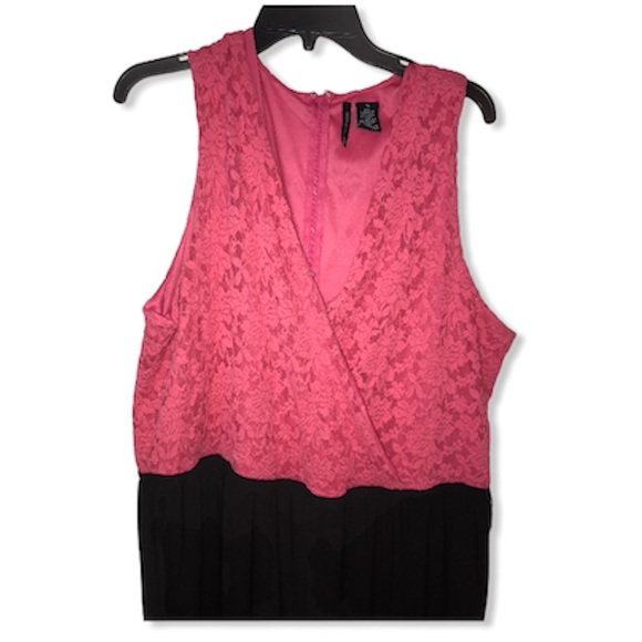 New Directions jumper crochet top solid bottom 3X - Picture 3 of 6